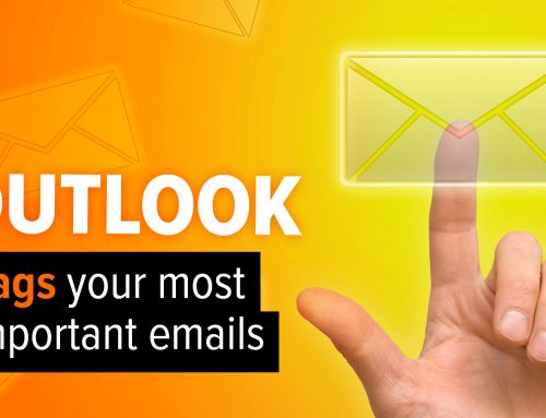 Outlook will flag your most important emails