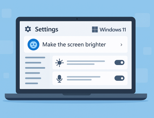 New: Windows 11 AI Agent helps with Settings