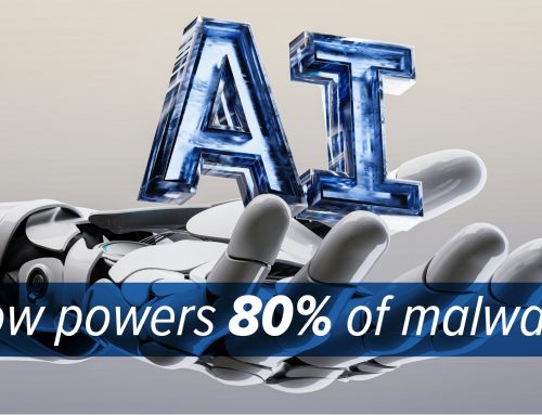 80% of malware is powered by AI
