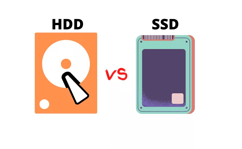 Compare HDD vs SSD