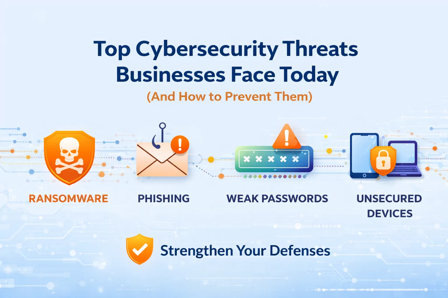 Top Cybersecurity Threats For Businesses