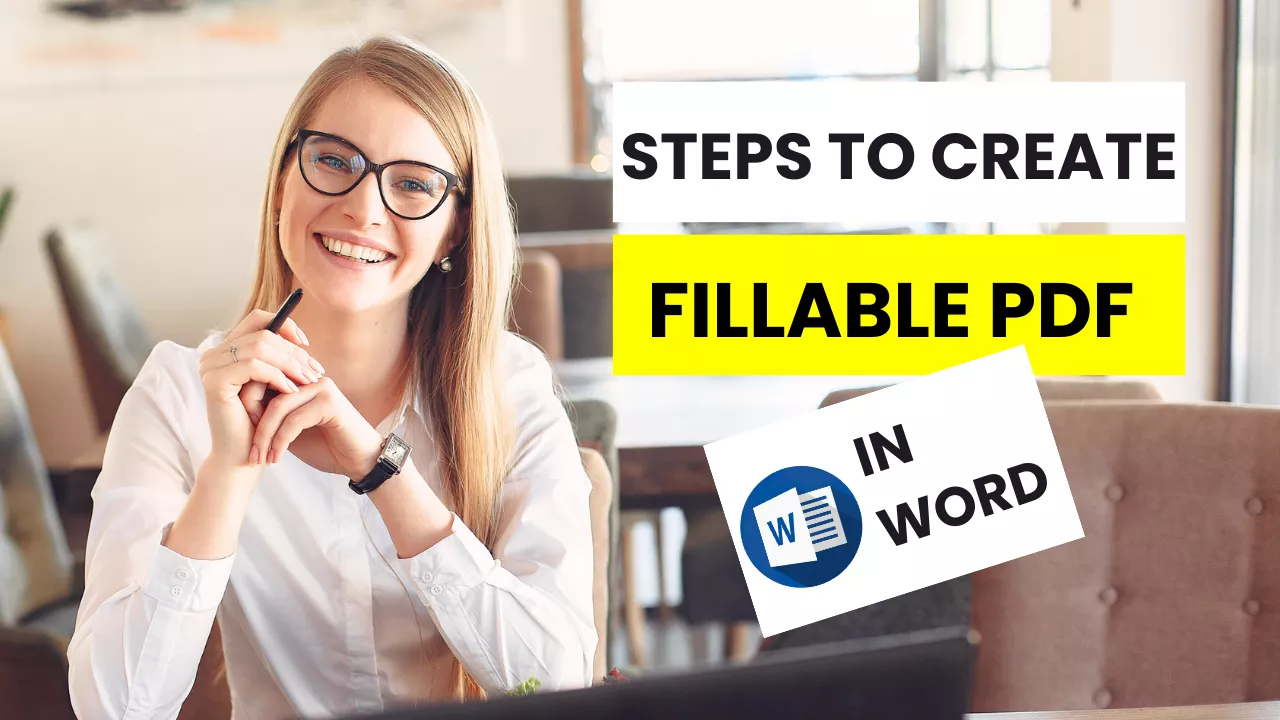 How do I create a fillable form in Word?