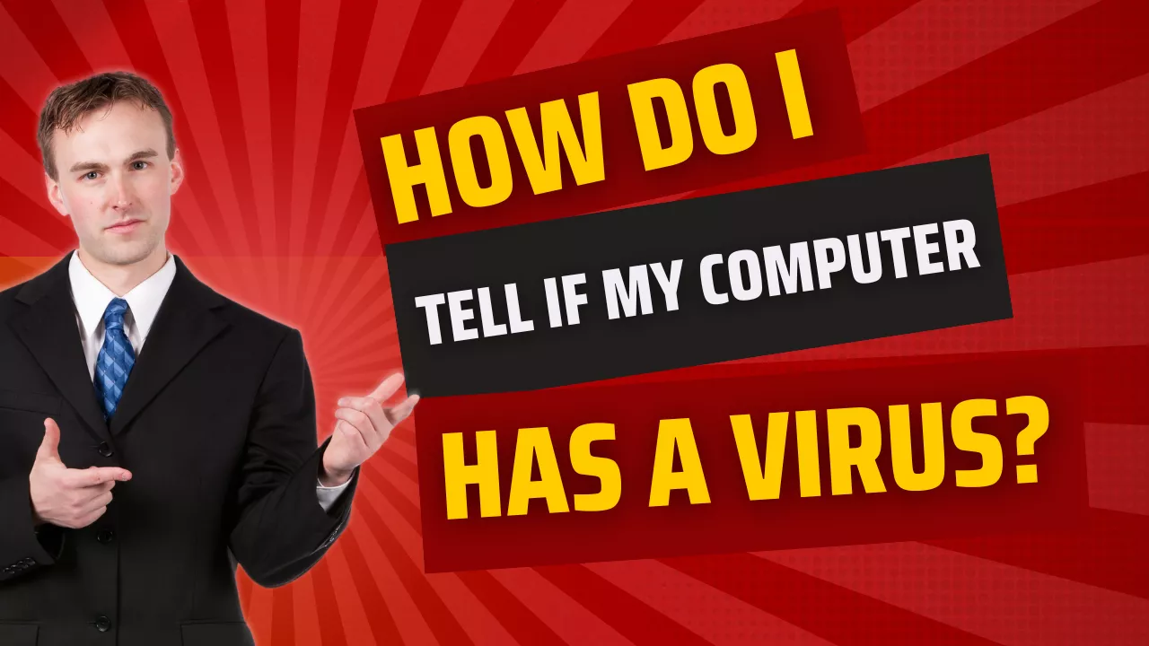 What are the warning signs of computer virus?