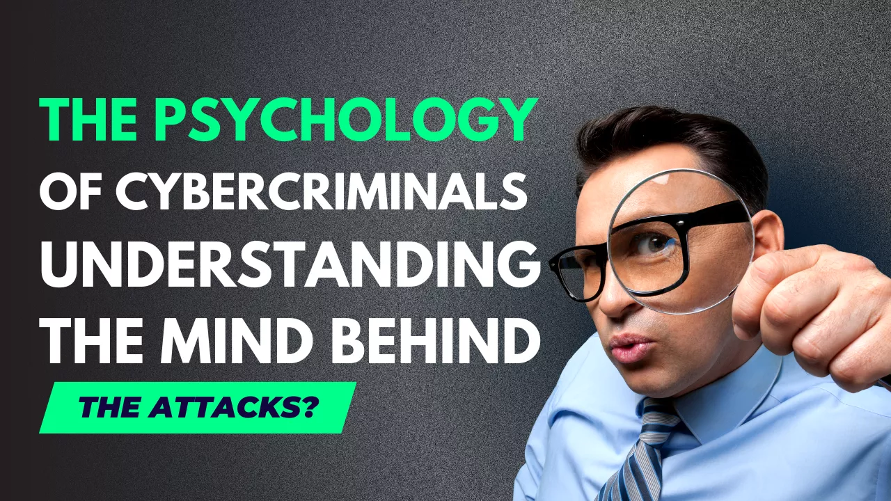 The mind of a cybercriminal