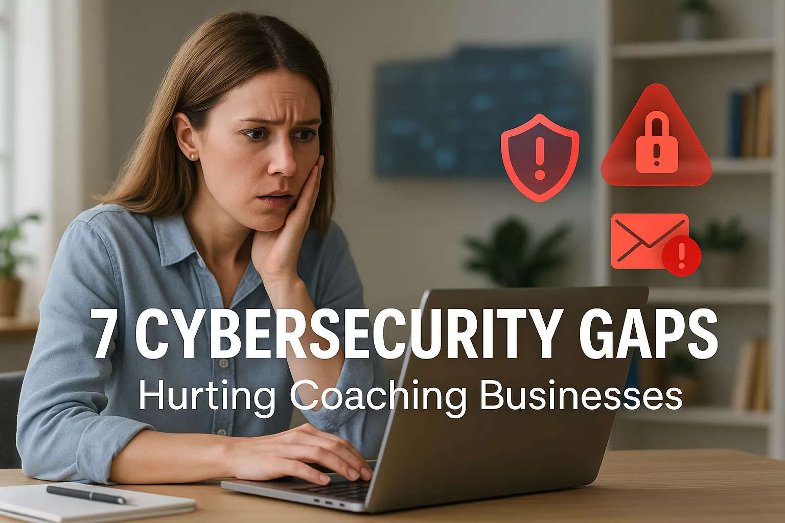 Cybersecurity threats affecting coaching business operations