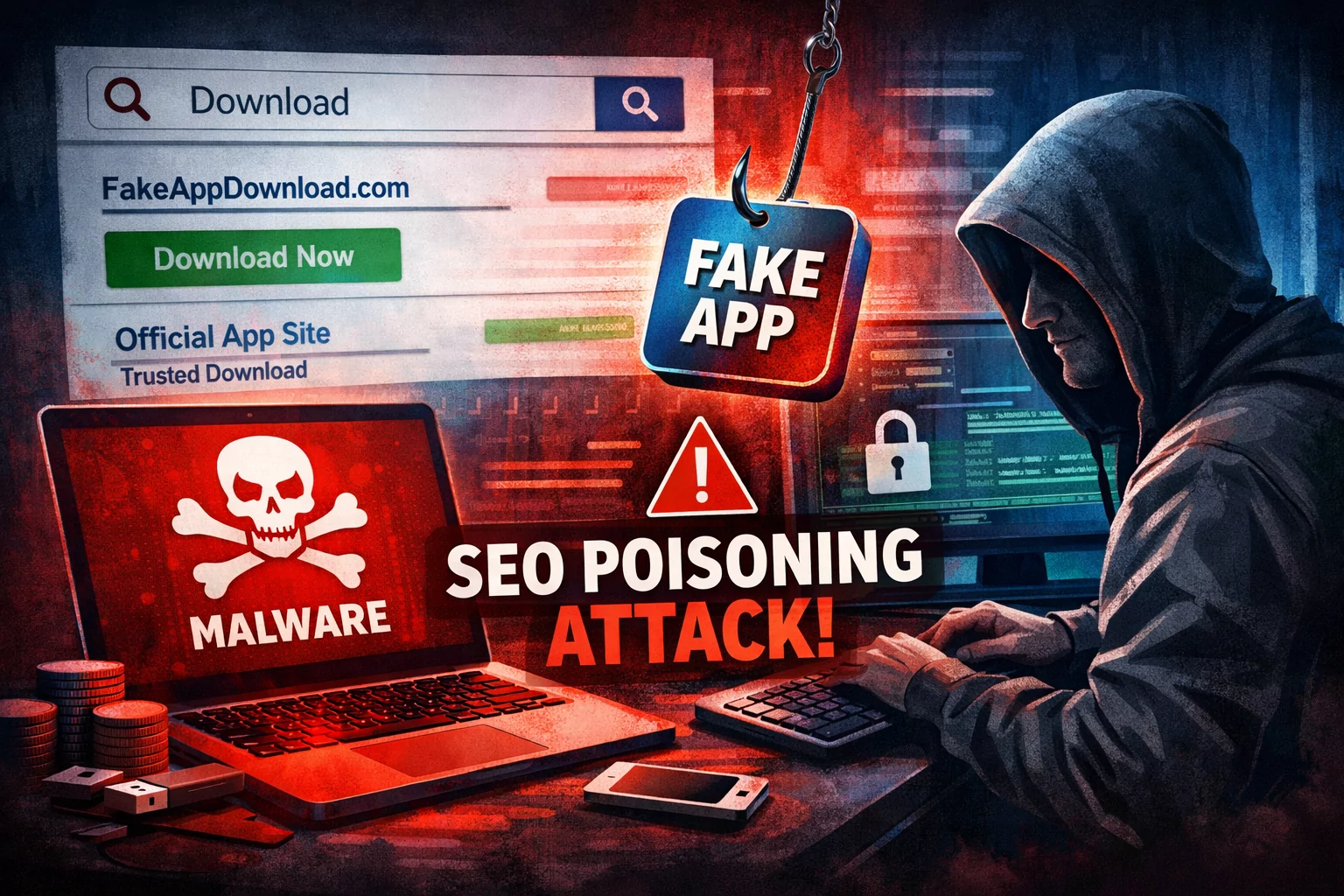 SEO Poisoning Attack In Action